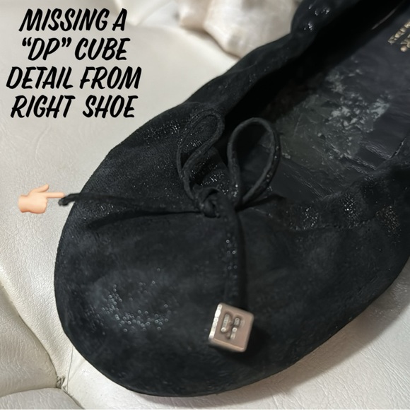 Donald J Pliner Ballet Flats-Sz 9.5M “Dance” Model-Elastic Slip On Style-Black - Picture 13 of 17